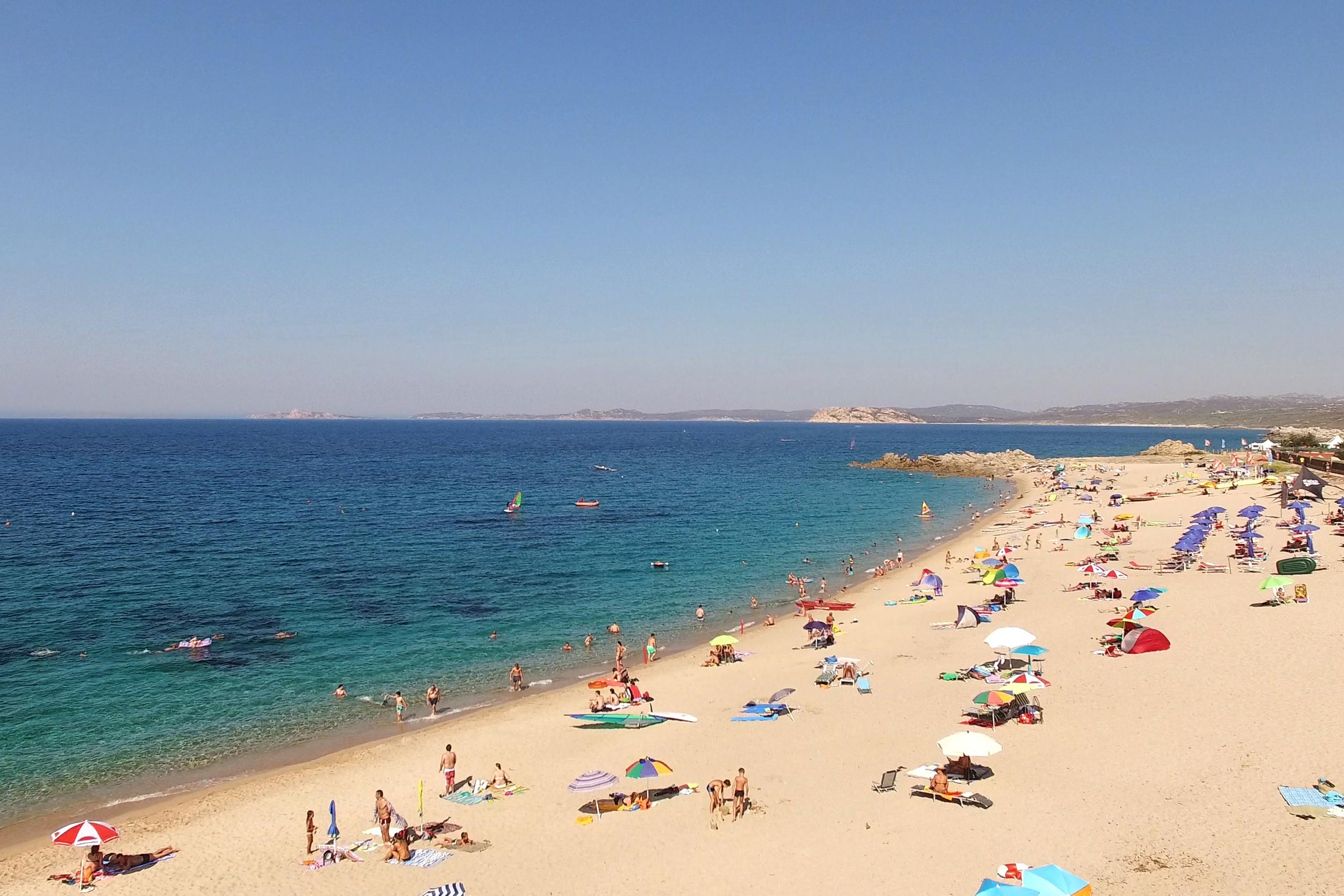 Camping Village Baia Blu La Tortuga Aglientu Exteriör bild