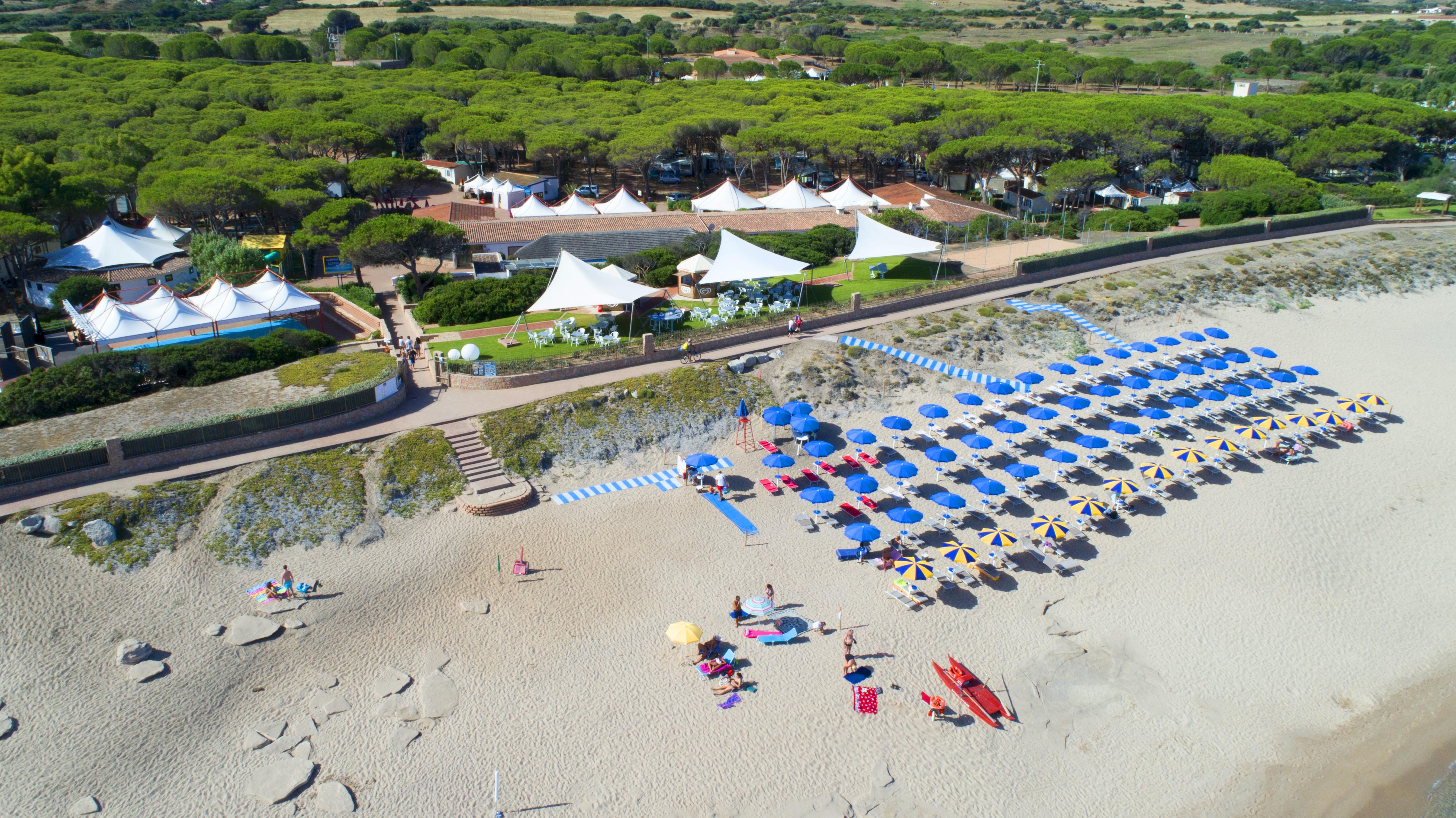Camping Village Baia Blu La Tortuga Aglientu Exteriör bild