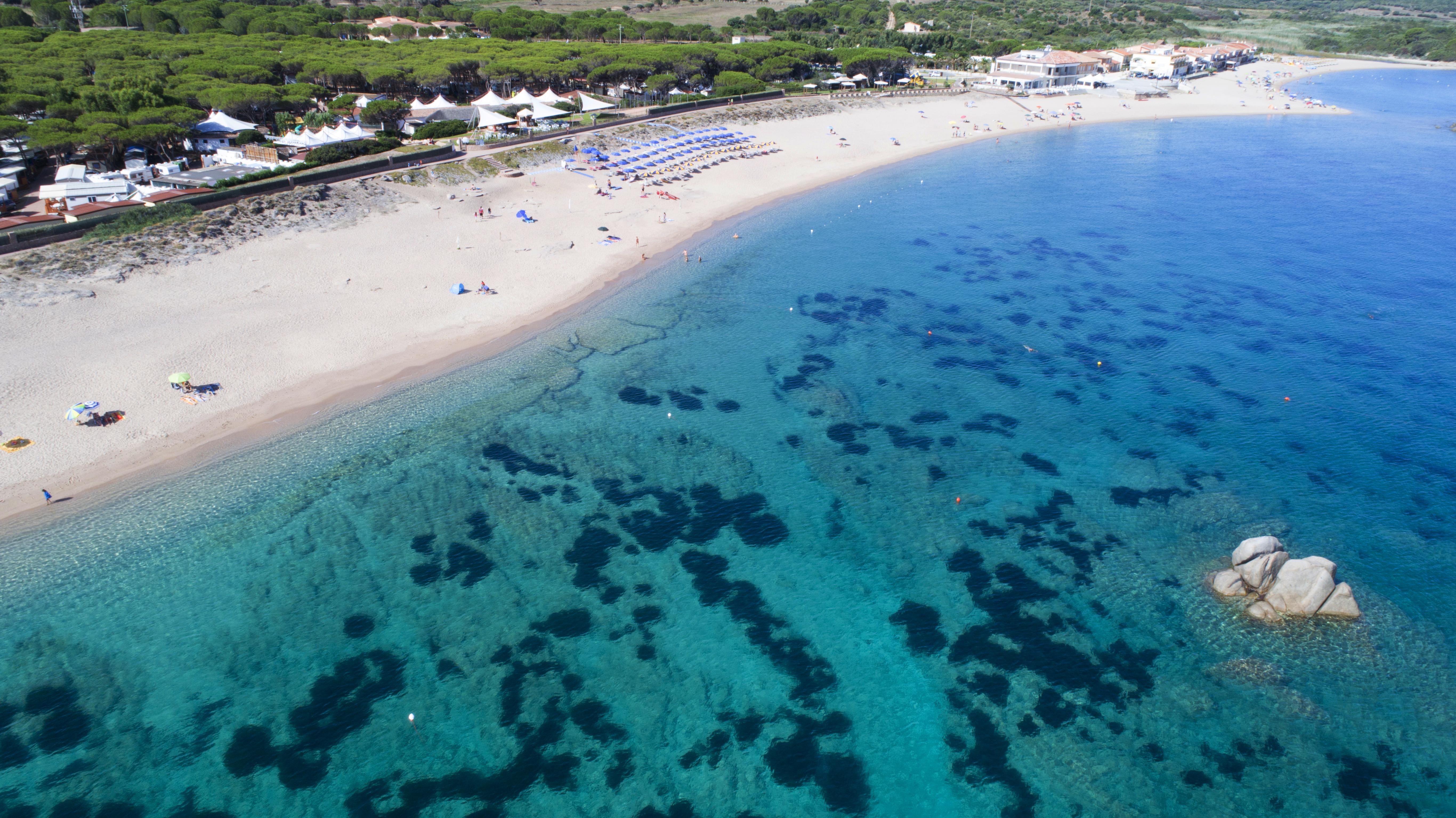 Camping Village Baia Blu La Tortuga Aglientu Exteriör bild