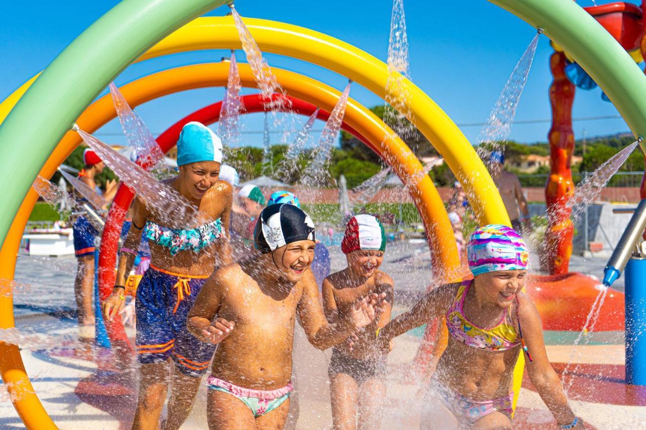 Camping Village Baia Blu La Tortuga Aglientu Exteriör bild